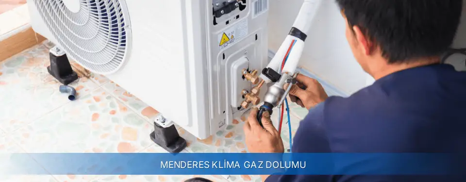 Menderes İlçemi York Klima Gaz Dolumu